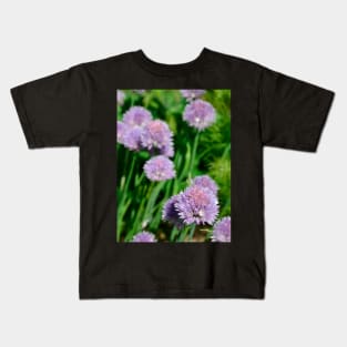 Chive Flowers Kids T-Shirt